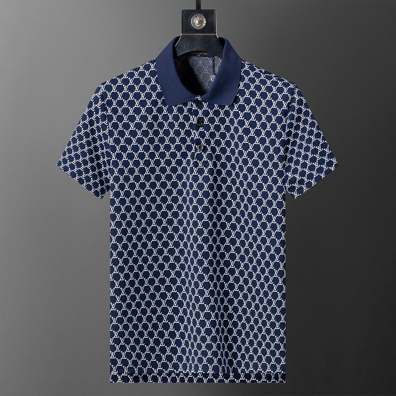Louis Vuitton POLO shirts men-LV61827A
